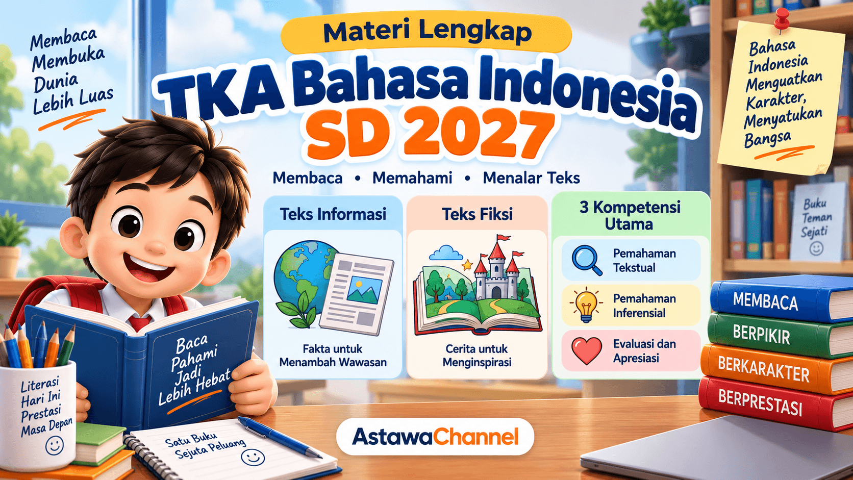 Materi TKA Bahasa Indonesia SD Tahun 2027